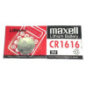 Pile Maxell CR1616 CR 1616 lithium pour télécommande, clé électronique 