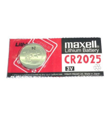Pile Maxell CR2025 CR 2025 lithium pour télécommande, clé électronique 