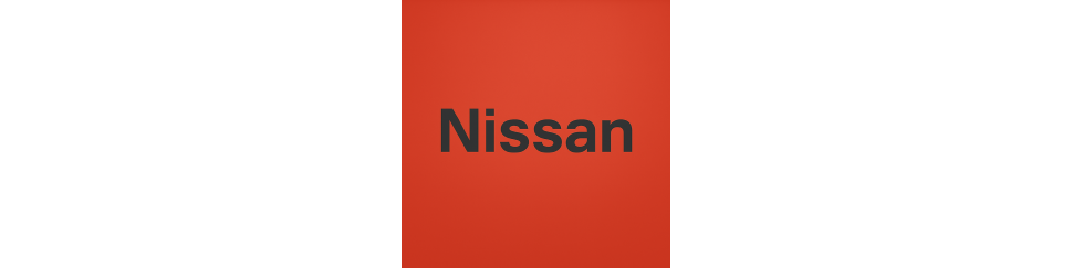 Nissan compatibele sleutelhangerbehuizing