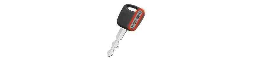 llave codificada, transpondedor moto coche