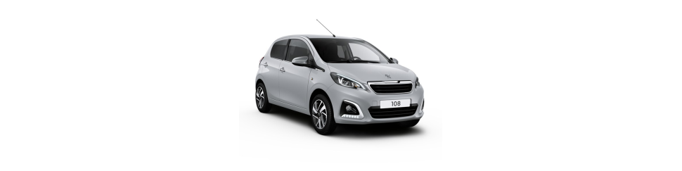 Caixa para chave de controlo remoto plip Peugeot 108