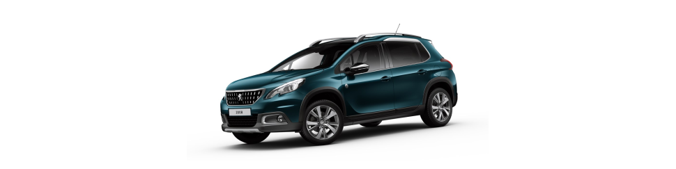 Caixa de chave de controlo remoto plip Peugeot 2008